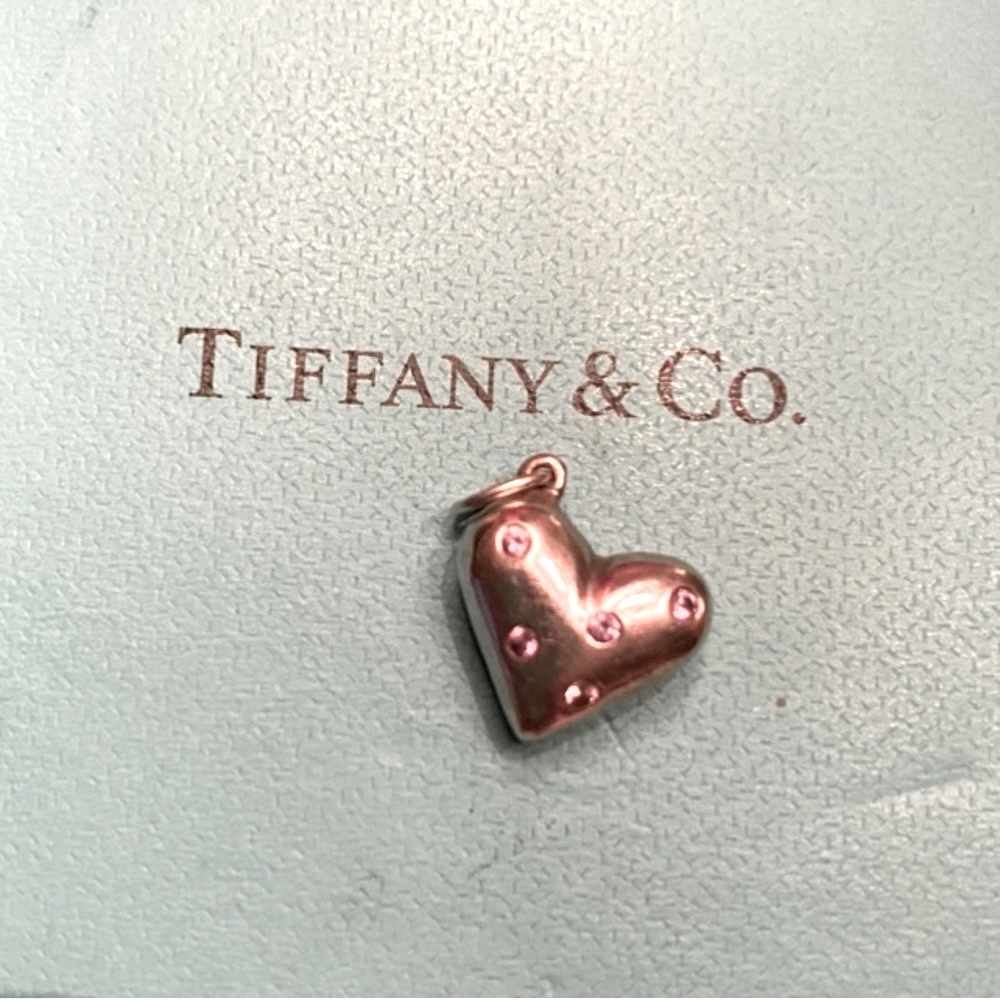TIFFANY GIVING AWAY RARE Etolie Sapphire PendantCOLLECTORS PIECE.Lowest price OL